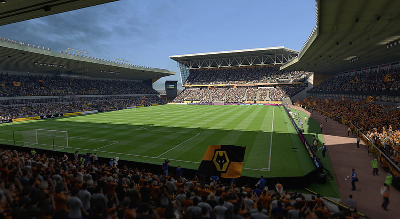 Molineux Staduim, fc, wolves fc, molineux, the wolves, english, football, out of darkness cometh light, wwfc, soccer, W88, old gold, england, wolves football club, wolverhampton wanderers football club, wolverhampton wanderers fc, fwaw, wolverhampton, screensaver, old gold new challenge, gold and black, adidas, premier league, wolf, wolves, wanderers, HD wallpaper