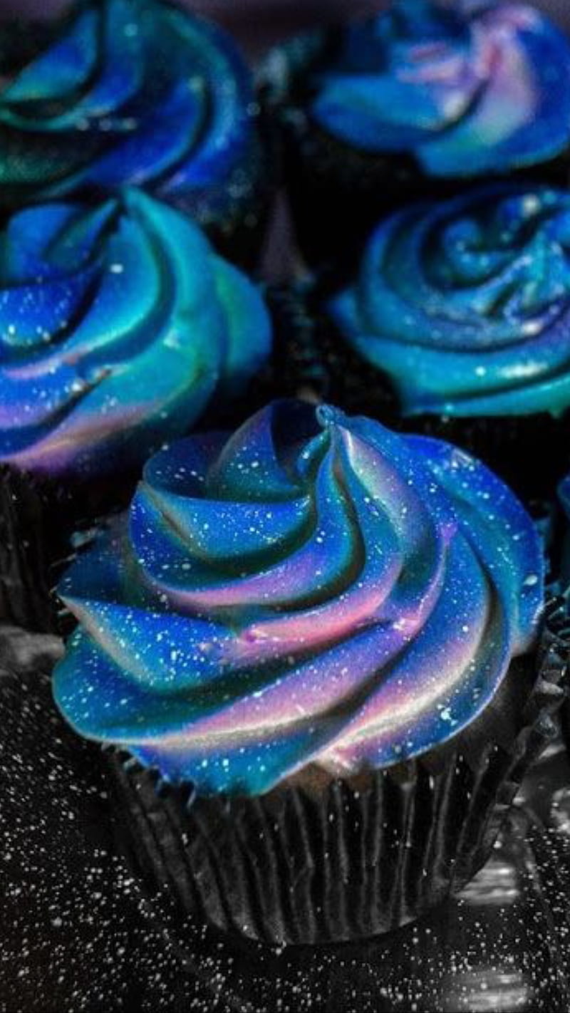 Muffin, blue, candy, sweet, HD phone wallpaper | Peakpx