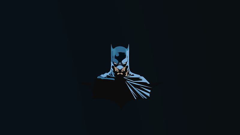 Batman Minimalism , batman, minimalism, superheroes, HD wallpaper