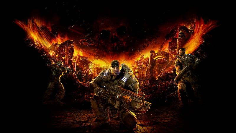 Gears Of War, HD wallpaper