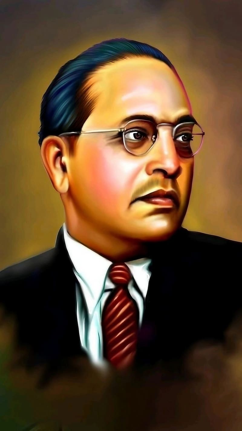 Dr Ambedkar, Painting Art, indian jurist, indian economist, HD ...