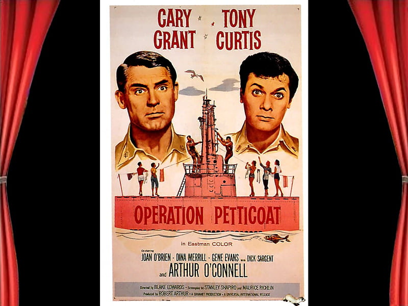 Operation Petticoat01, posters, comedy, Operation Petticoat, classic ...