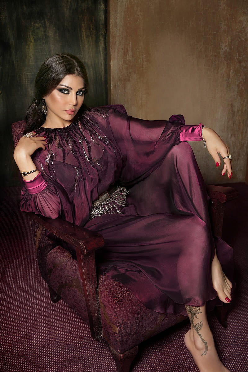 Haifa Wehbe, model, musician, singer, women, feet, HD phone wallpaper
