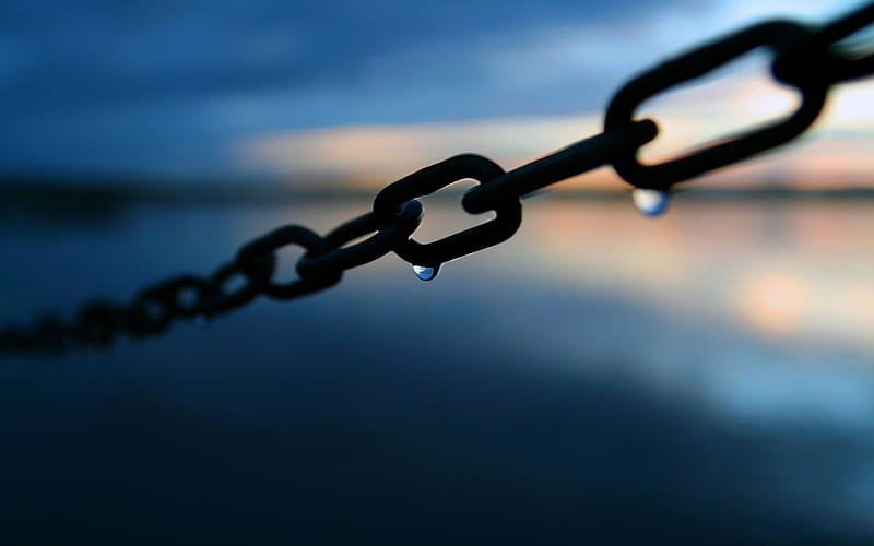 Chain Macro, chain, macro, graphy, HD wallpaper