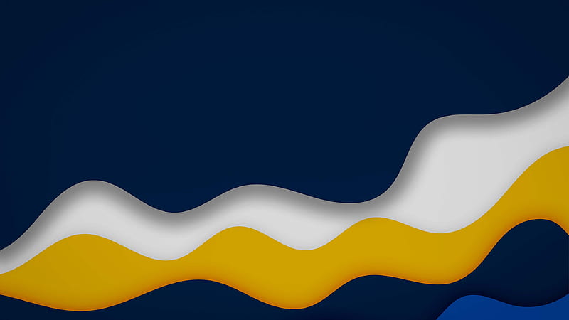 White Yellow Blue Lines Stripes Abstract, HD wallpaper