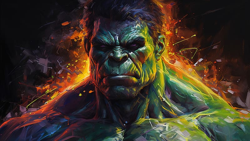 Hulk, superhero, comics, marvel comics, closeup, HD wallpaper | Peakpx