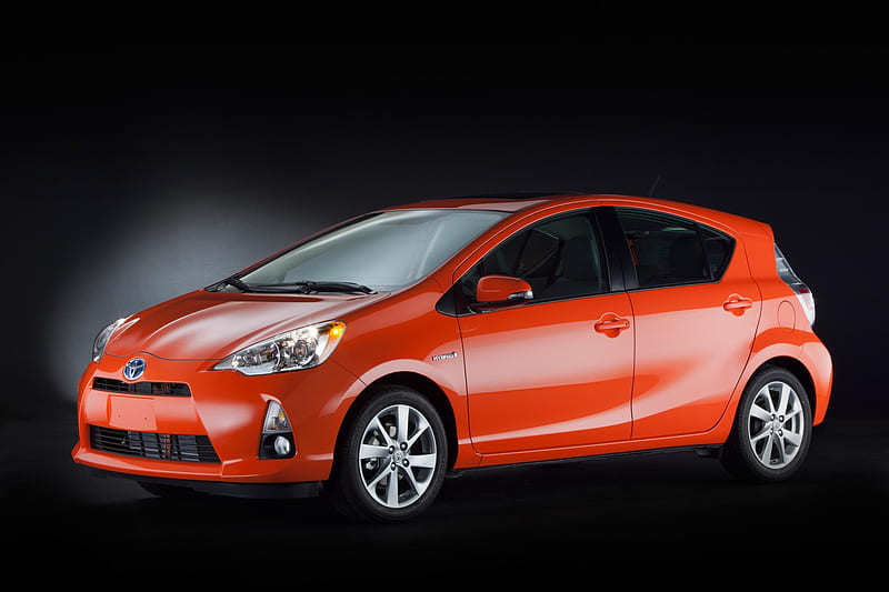 2012 toyota prius c_hatchback, car, HD wallpaper