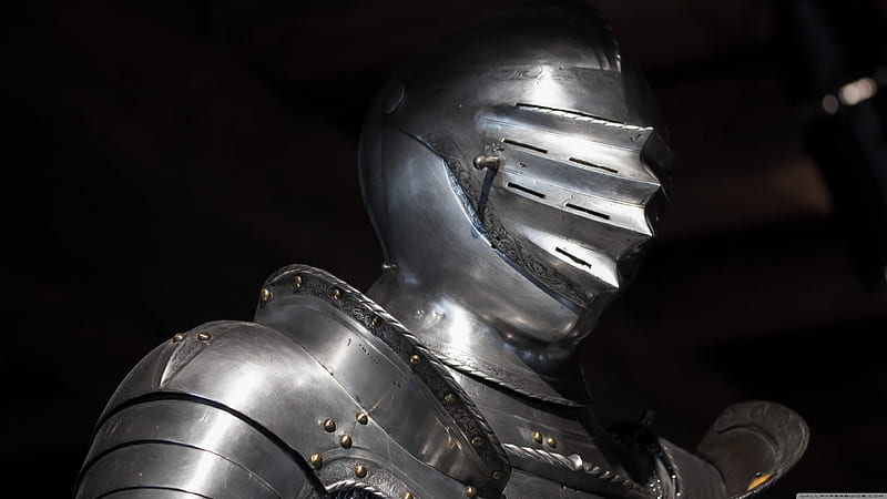 the first knight, suit, helmet, knight, armour, HD wallpaper