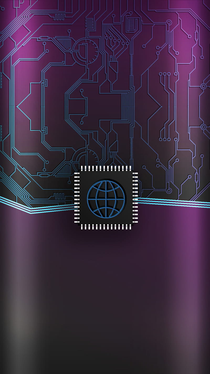 Microchip , circuit, computer, flag, ghost, information, inside, science, tech, technology, tron, HD phone wallpaper
