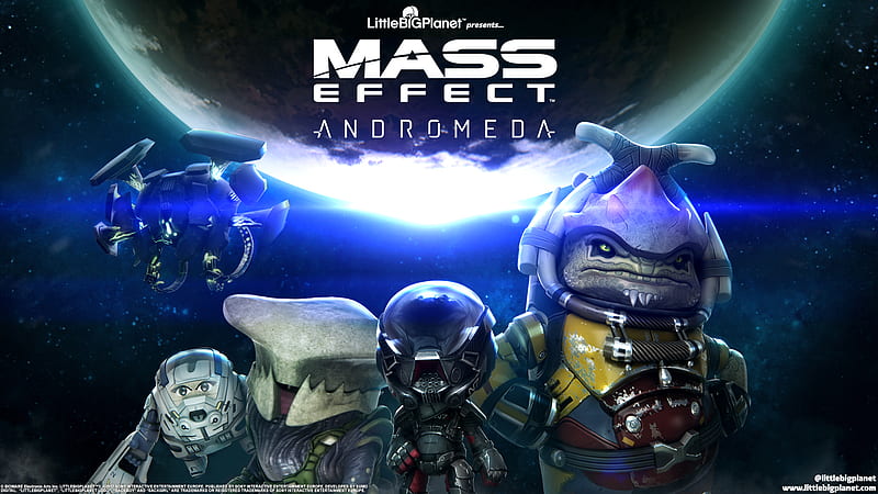 Mass Effect Andromeda Little Big Planet 3, mass-effect-andromeda, games, ps-games, xbox-games, pc-games, artist, digital-art, artwork, HD wallpaper