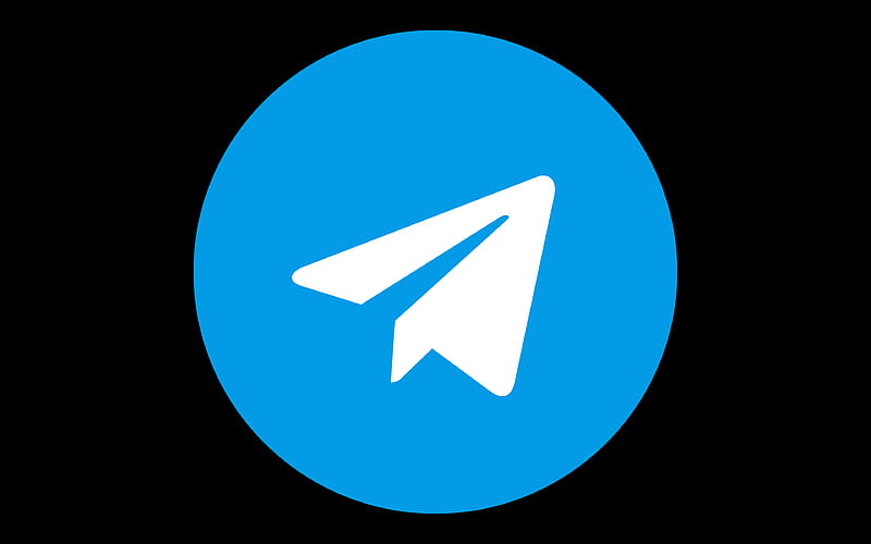 Technology, Telegram, Logo, HD wallpaper