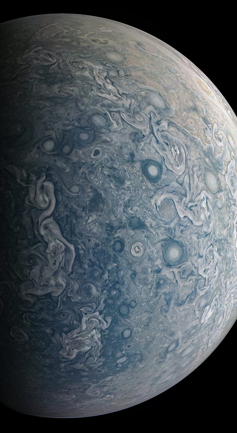 Icy Blue Jupiter Android Background Iphone Nasa Planet Space Hd Mobile Wallpaper Peakpx