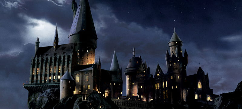 Hogwarts Castle, harry, #hogwarts, potter, HD wallpaper