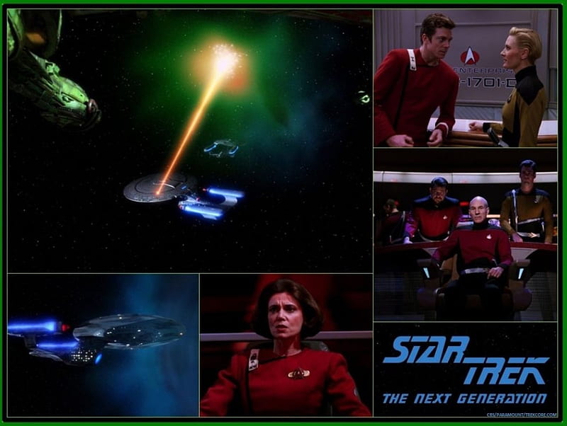 Star Trek: The Next Generation, The Next Generation, Star Trek, TNG, Yesterdays Enterprise, Trek, HD wallpaper
