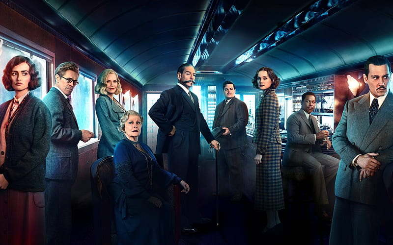 Murder on the Orient Express, cool, entertainment, fun, movies, HD wallpaper