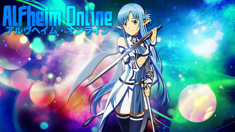 Asuna Alfheim Online, Alfheim Online, Sword Art Online, ALO, Anime, SAO, Asuna, HD wallpaper