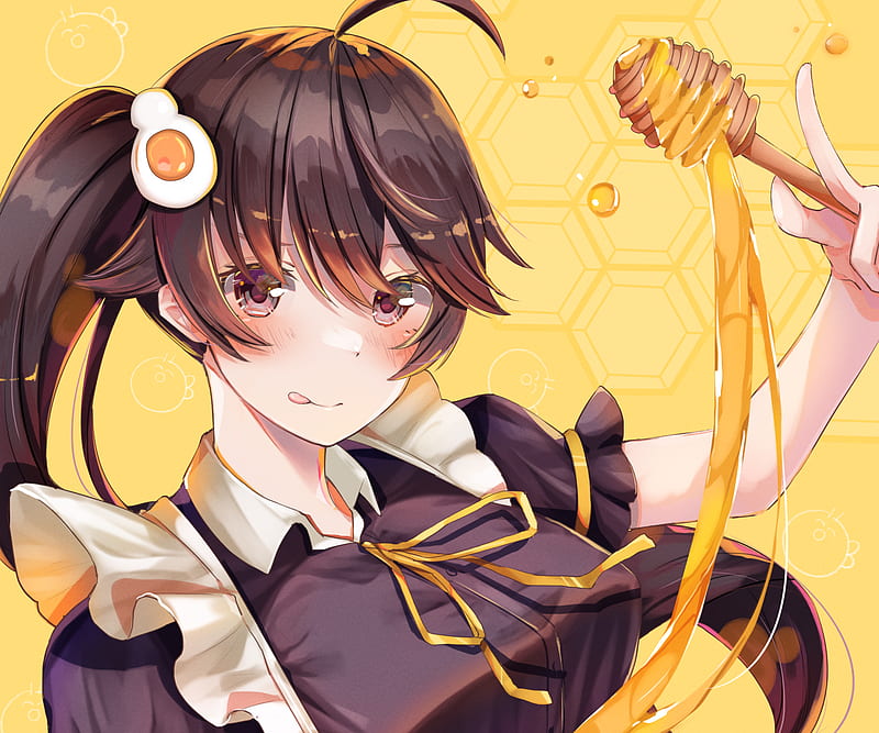 1080p Free Download Anime Monogatari Series Karen Araragi Honey Hd Wallpaper Peakpx