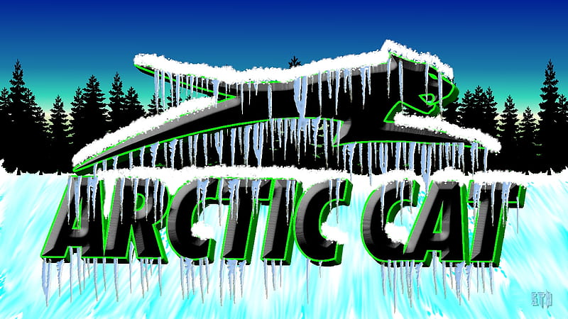 Frozen Arctic cat Logo, Arctic cat Snowmobiles, Artic cat background, Arctic cat Arctic cat Snowmobile , Arctic cat background, Arctic Cat, Arctic cat logo, HD wallpaper
