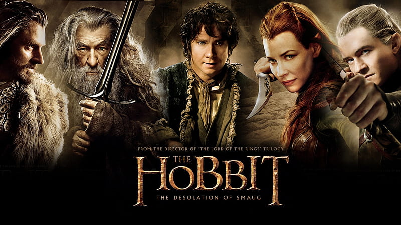 The Hobbit (2012 - 2014), poster, the hobbit, movie, evangeline lilly,  richard armitage, HD wallpaper | Peakpx