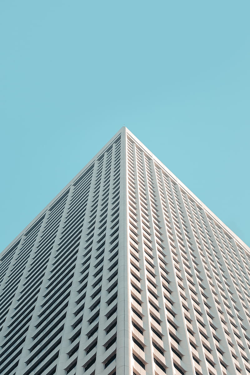 architecture, bottom view, minimalism, HD phone wallpaper