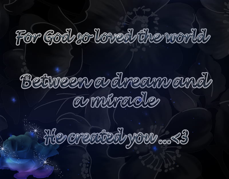 He created you :), friendshpis, worlds, life, love, creations, blessings, god, miracles, HD wallpaper