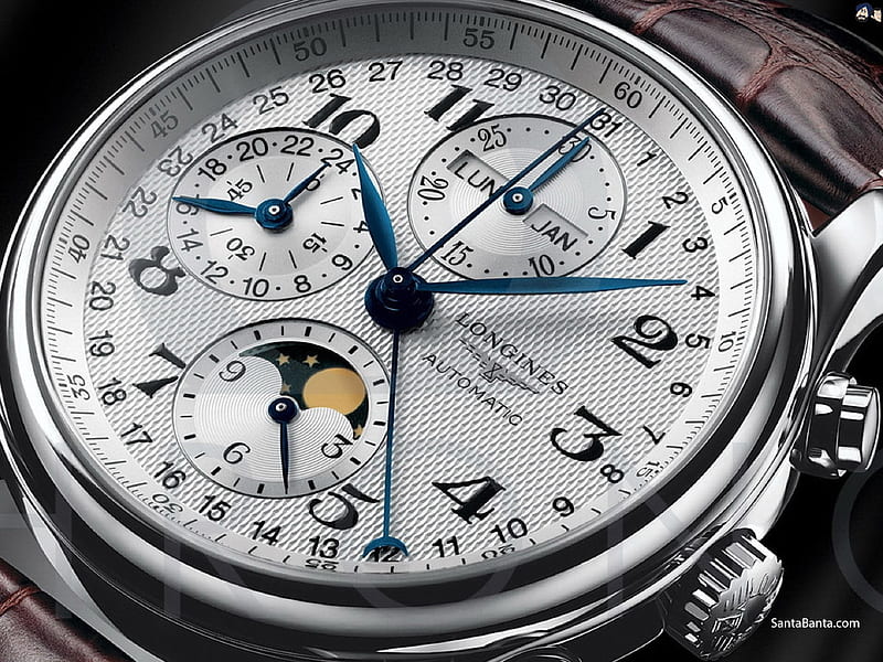 Longines, Automatic Watch, HD wallpaper