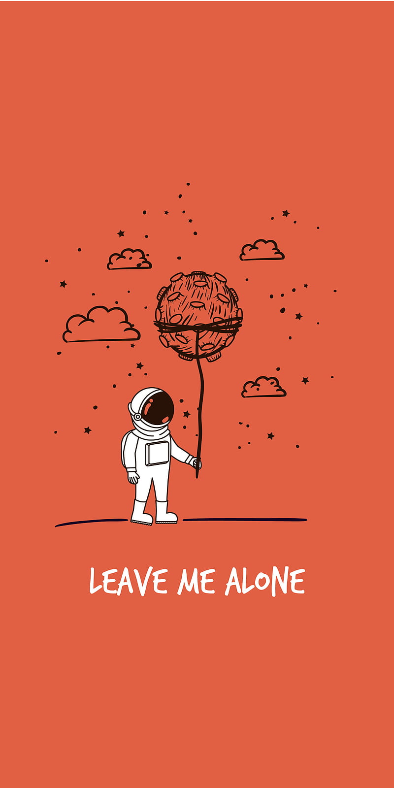 leave me alone, astronout, dark, galaxy, love, sad, stranger things, HD phone wallpaper
