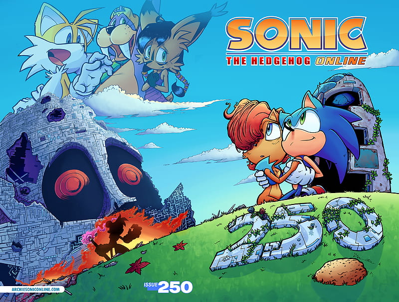Comics, Archie Sonic Online, Death Egg (Sonic the Hedgehog), Geoffrey St John, Miles 