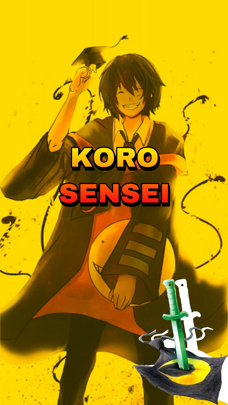 Koro Sensei, anime, assassination classroom, HD phone wallpaper