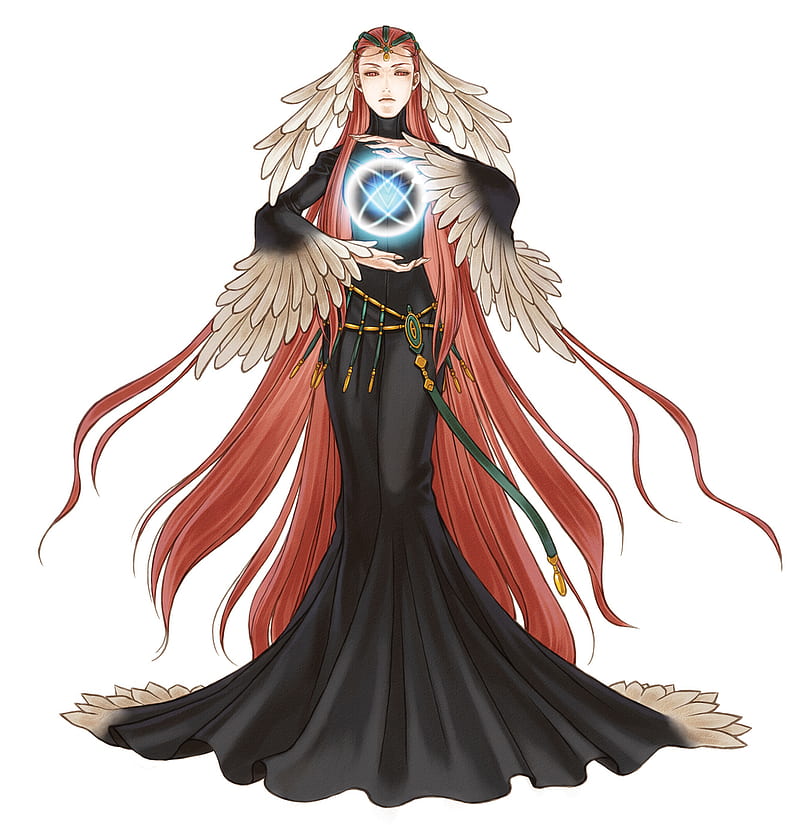 Ashera, akatsuki no megami, fire emblem, goddess of dawn, radiant dawn, senri kita, HD phone wallpaper