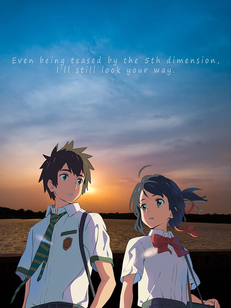 Kimi no na wa  Your name anime, Anime, Anime movies