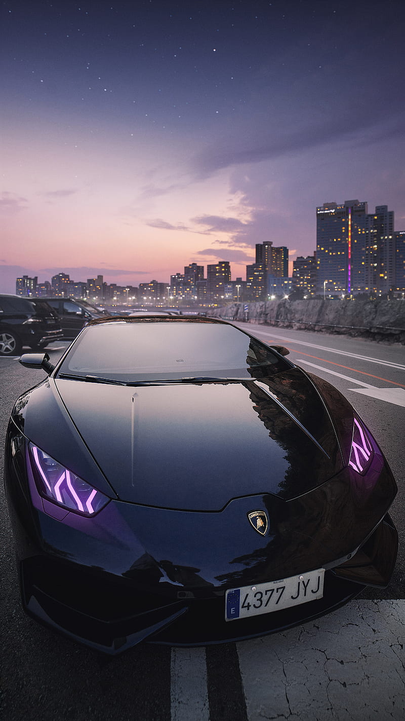 Lamborghini, black, future, HD phone wallpaper | Peakpx