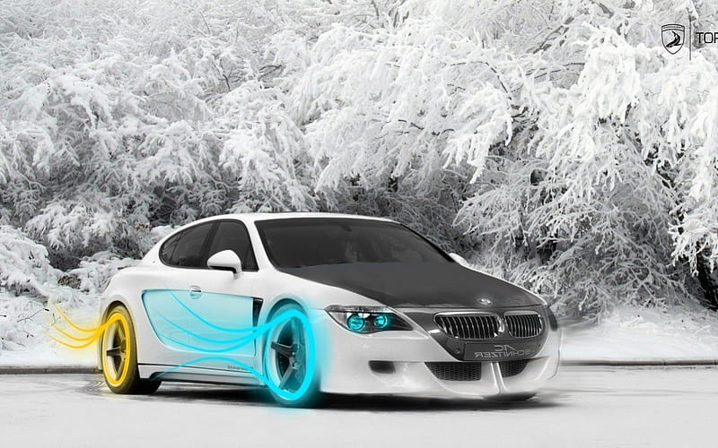 BMW 4k зима