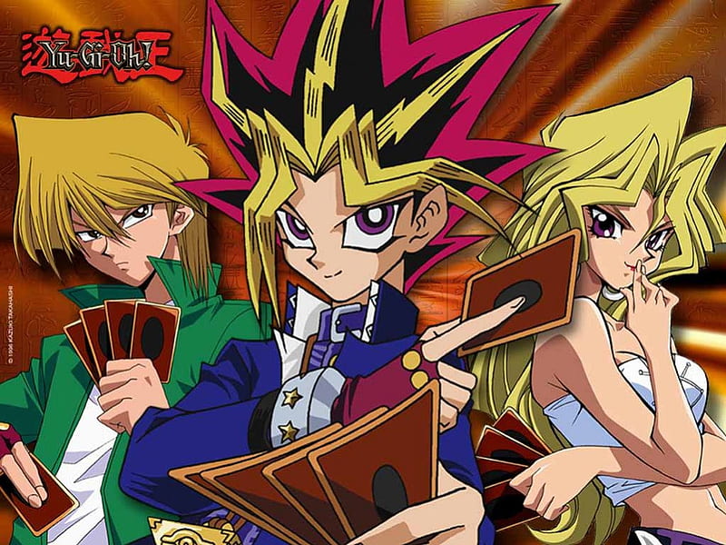 Yu-Gi-Oh!, yu-gi-oh, yugi friends, HD wallpaper