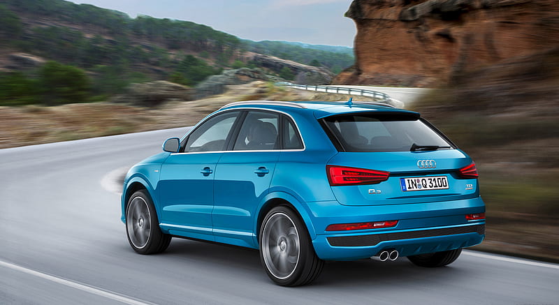 2015 Audi Q3 (Hainan Blue) - Rear , car, HD wallpaper