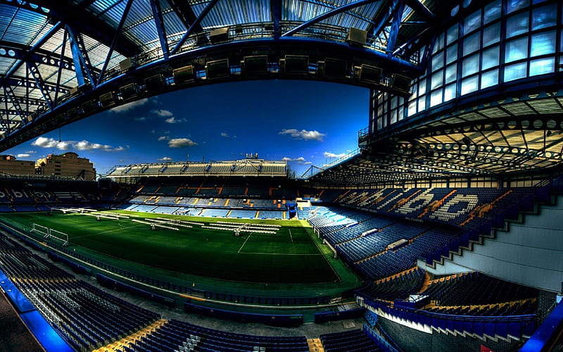 Stamford Bridge, R, Fulham, London, England, Chelsea home ground, UK, HD wallpaper