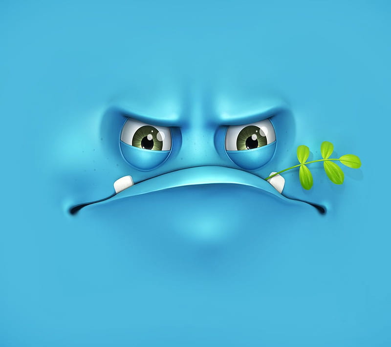 sad smiley, cute, face, nice, HD wallpaper