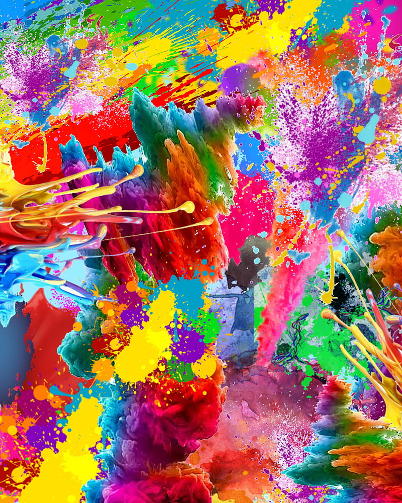 Cloroxsplash, abstract, art, colors, fine, mess, rich, wealth, HD phone wallpaper