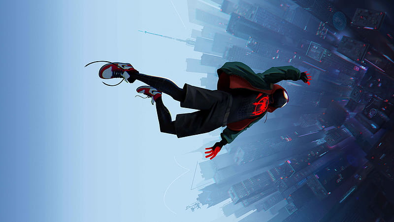 SpiderMan Into The Spider Verse Movie , spiderman-into-the-spider-verse, 2018-movies, movies, spiderman, animated-movies, HD wallpaper