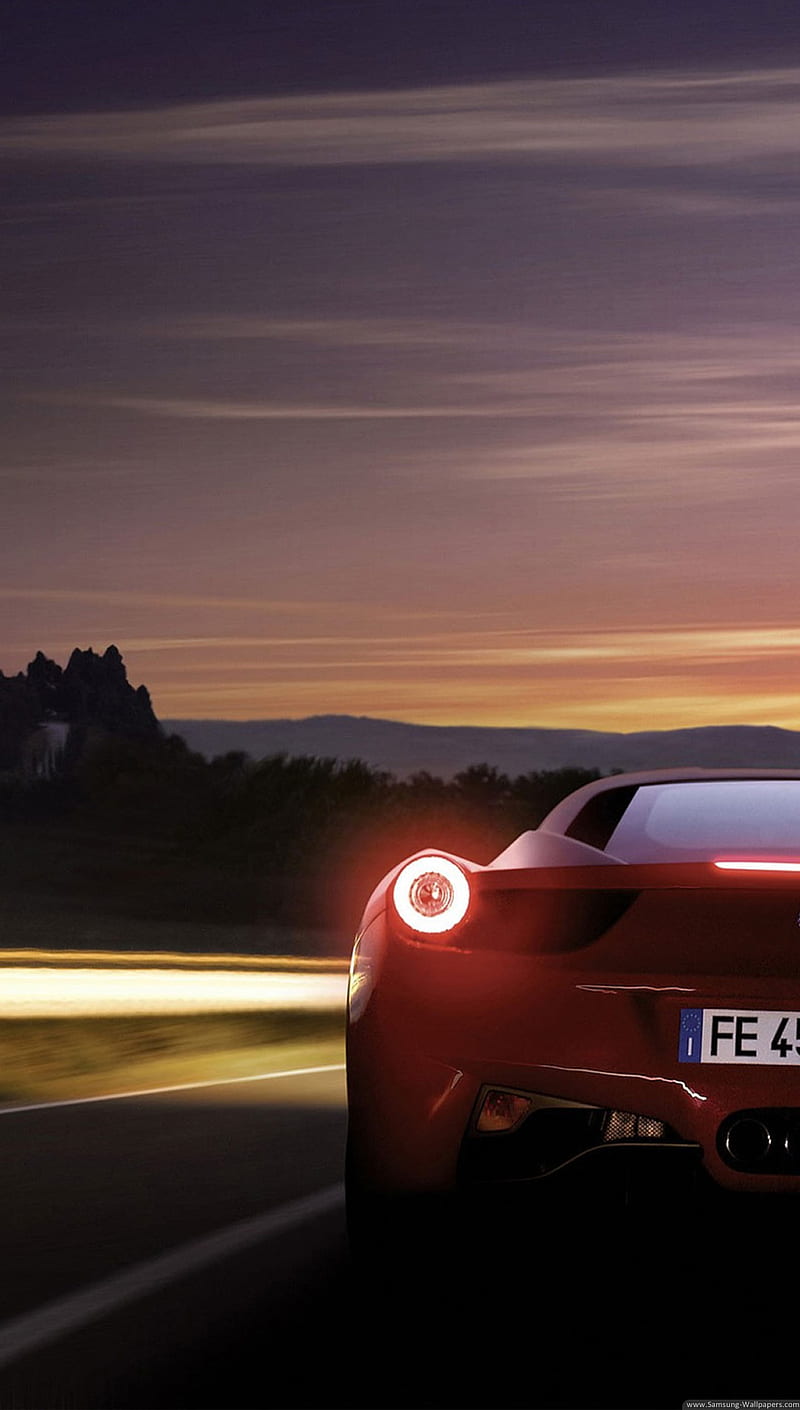 Running Ferrari 458 Wallpaper for iPhone 11, Pro Max, X, 8, 7, 6 - Free  Download on 3Wallpapers