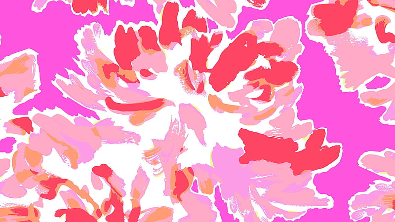 Download Preppy Smiley Face Pink Doodles Wallpaper  Wallpaperscom