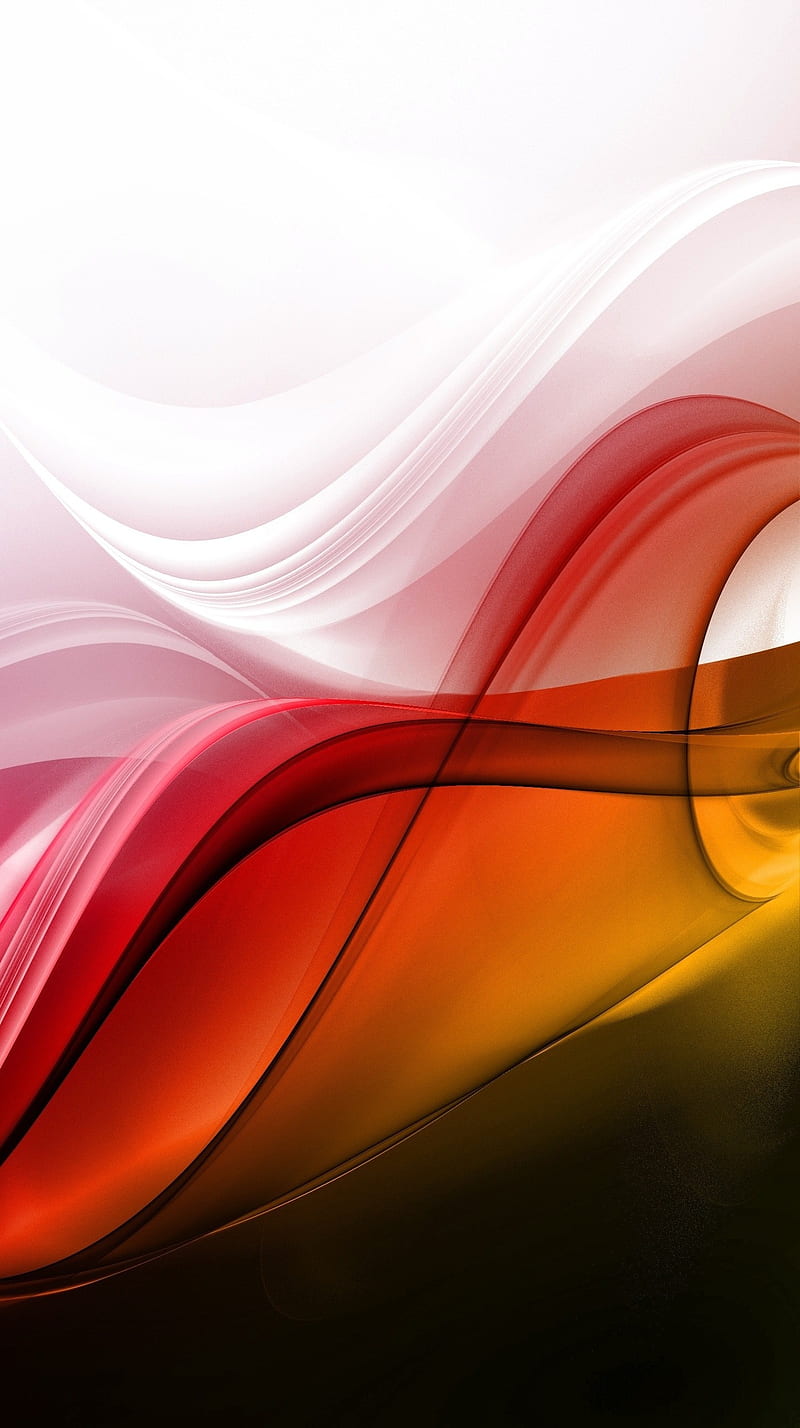 Abstract, black, colour, cool, gold, red, white, yellow, HD phone wallpaper
