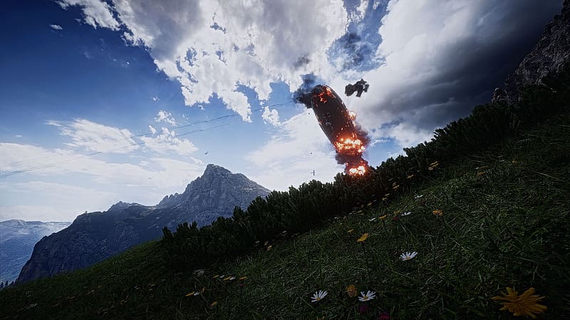 Battlefield, Cloud, Video Game, Zeppelin, Battlefield 1, HD wallpaper Battlefield, Cloud, Video Game, Zeppelin, Battlefield 1, HD wallpaper