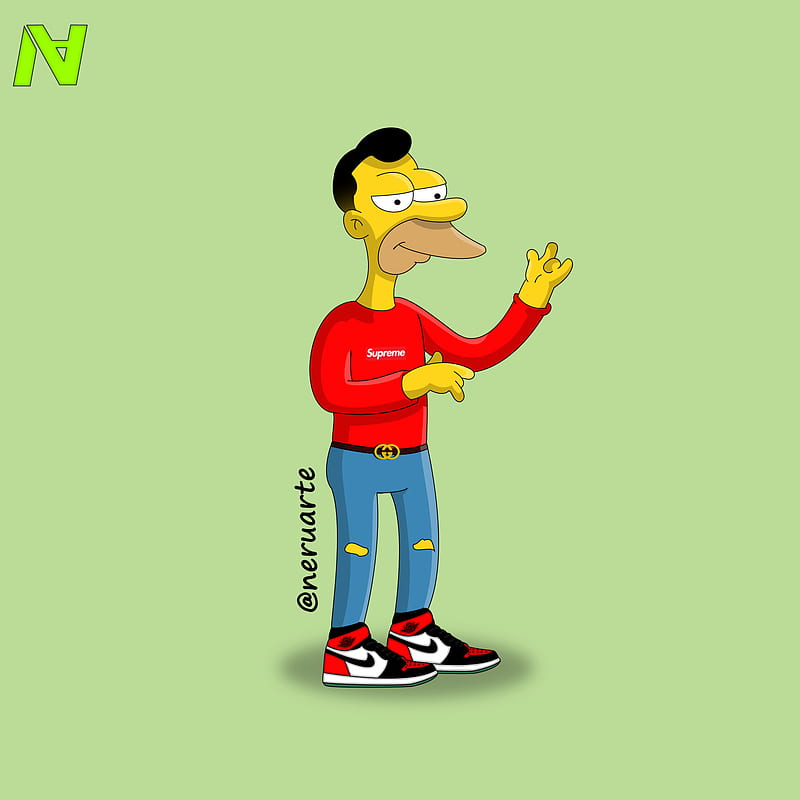 Lenny, hypebeat, los simpson, serie, simpson, ropa de calle, Fondo de  pantalla de teléfono HD | Peakpx