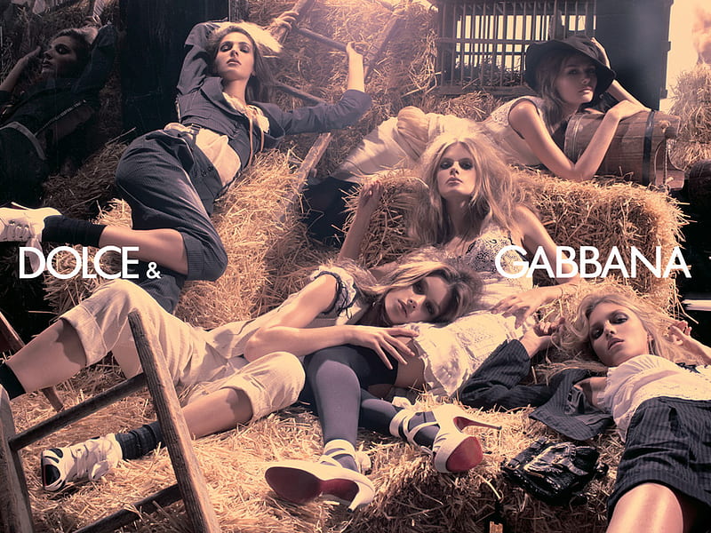 Dolce & Gabbana SS06 05, art, models, lily donaldson, dolce e gabbana, dolce and gabbana, ad campaign, anja rubik, gemma ward, 11, fashion, steven meisel, HD wallpaper