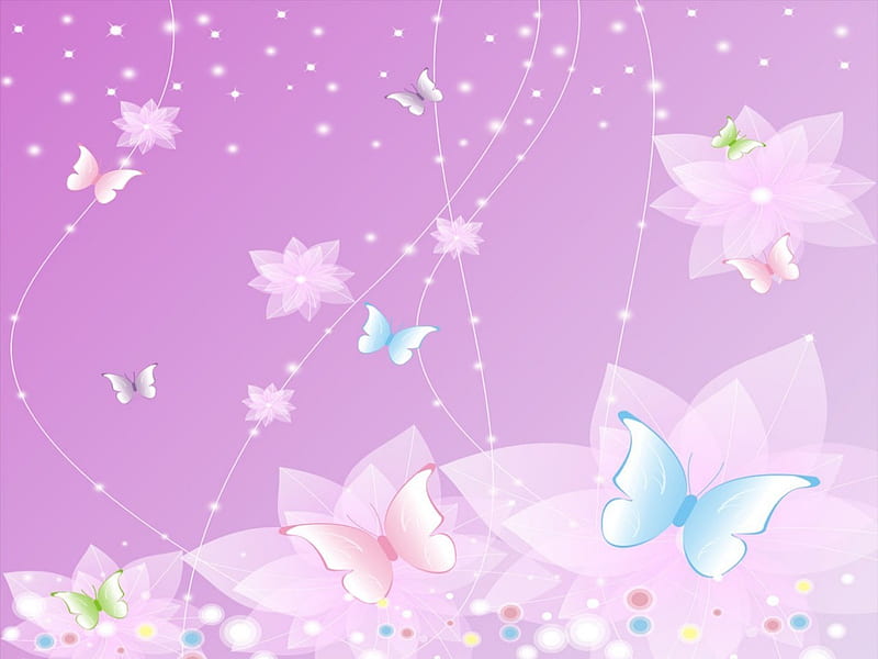 Mariposas de colores, colorido, flores, diseño, mariposas, animal, Fondo de  pantalla HD | Peakpx