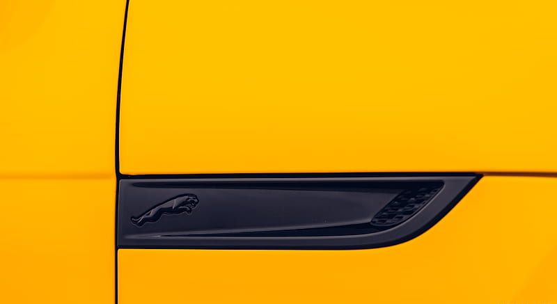 2021 Jaguar F-TYPE R Coupe AWD (Color: Sorrento Yellow) - Detail , car, HD wallpaper