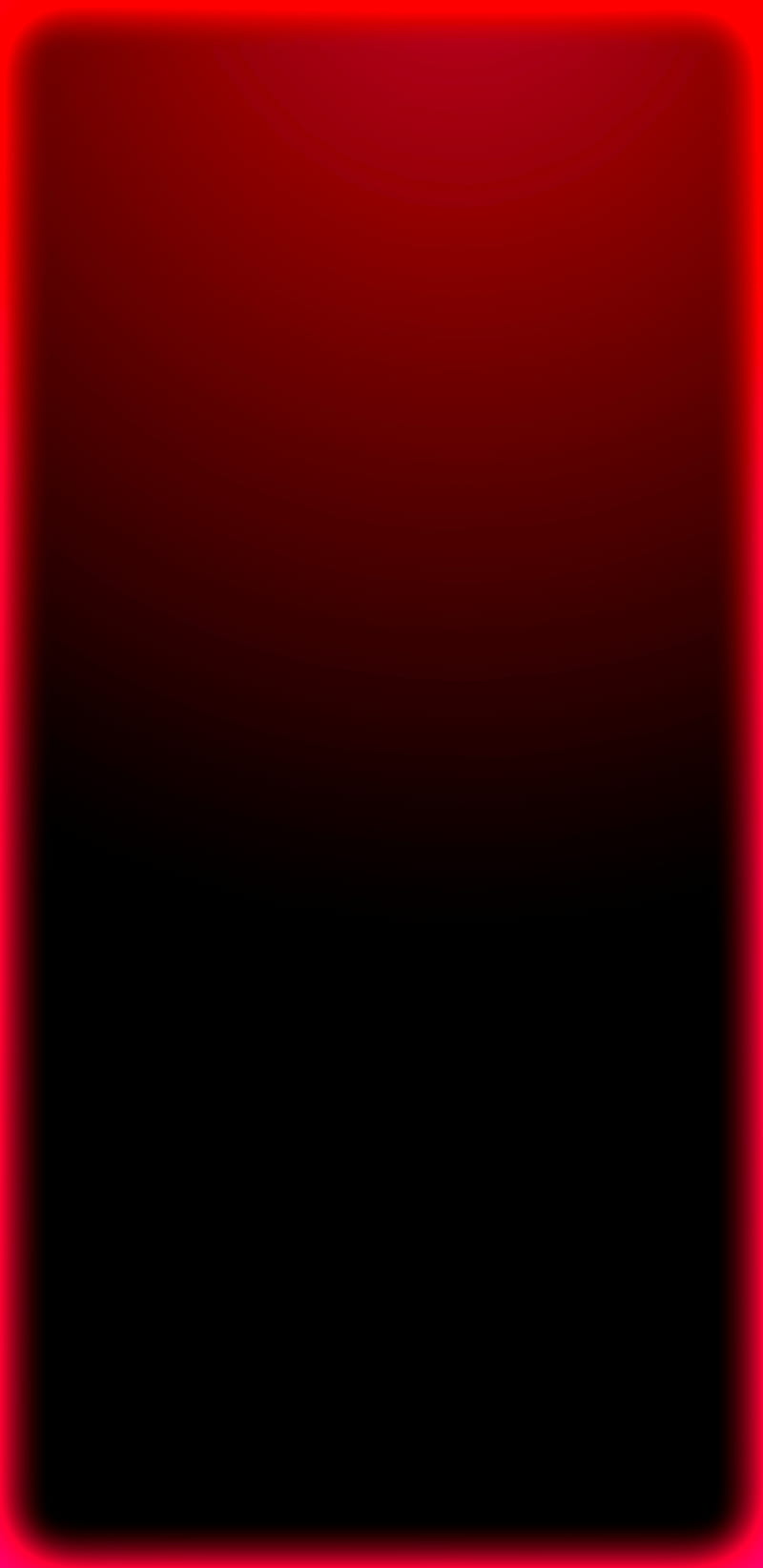 S8 red borders, abstract, black, clear, galaxy, gradient, HD phone wallpaper