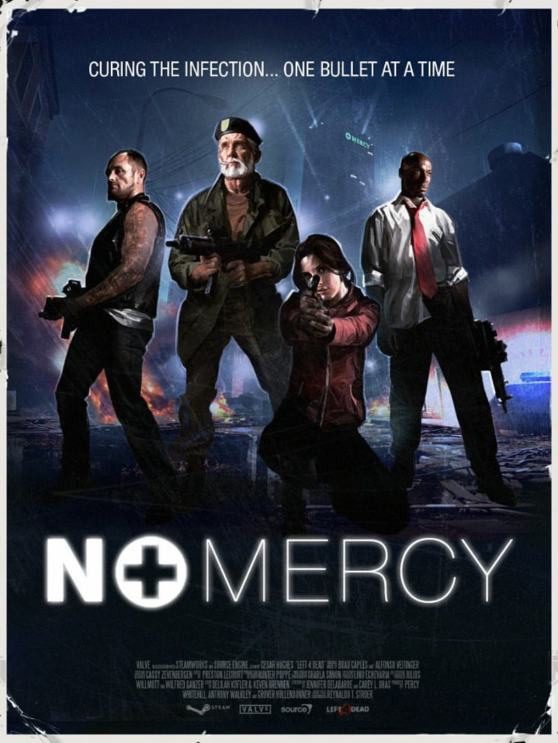 L4D No Mercy, left 4 dead, no mercy, zombies, HD phone wallpaper
