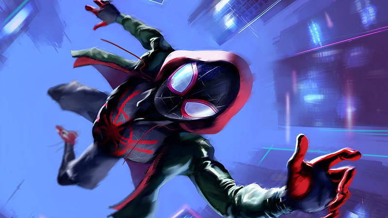 spider-man: into the spider verse, miles morales, Movies, HD wallpaper